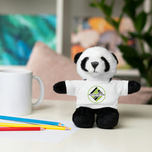 Load image into Gallery viewer, Plush Panda with T-Shirt