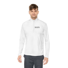 Load image into Gallery viewer, Teach Better White Unisex Quarter-Zip Pullover