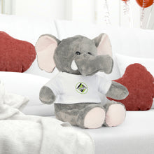 Load image into Gallery viewer, Plush Elephant with T-Shirt
