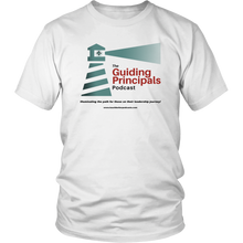 Load image into Gallery viewer, The Guiding Principals Podcast Tee Shirt