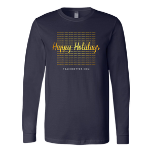 Happy Holidays Long Sleeve Shirt
