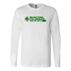 Exclusive Mastermind - "Brainstorm. Collaborate. Solve. Lead." Long Sleeve Shirt