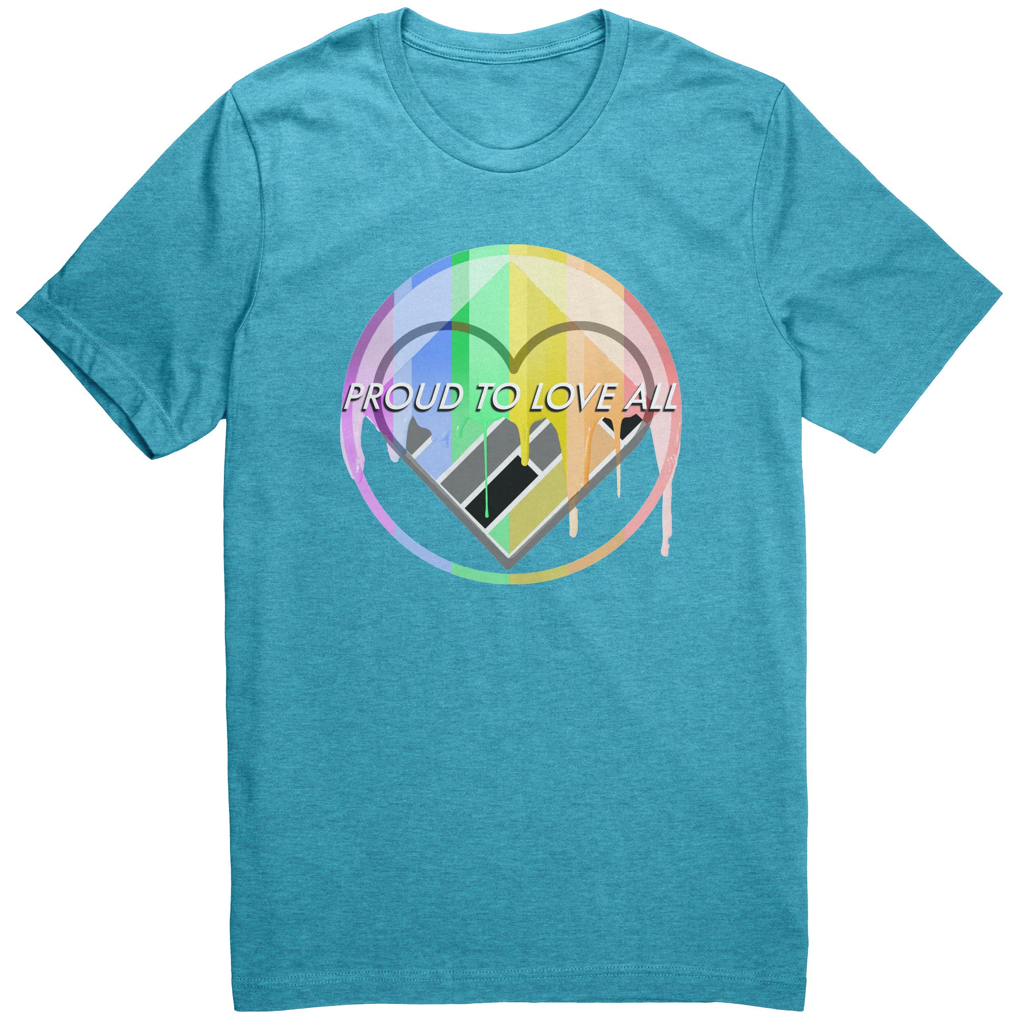 PRIDE - Proud to Love All Tee – Teach Better Swag