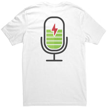 Load image into Gallery viewer, Two Sided PowerED Up Podcast Tee
