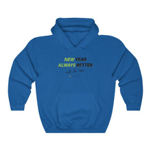 Load image into Gallery viewer, New Year. Always Better - Unisex Heavy Blend™ Hooded Sweatshirt
