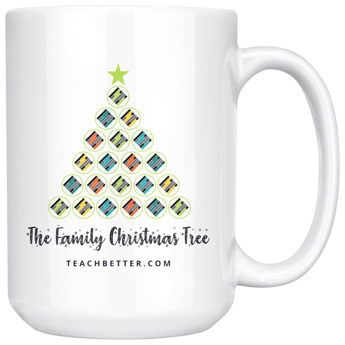 The Family Christmas Tree Mug