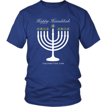 Load image into Gallery viewer, Happy Hanukkah Tee Shirt