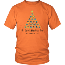 Load image into Gallery viewer, The Family Christmas Tree Tee Shirt