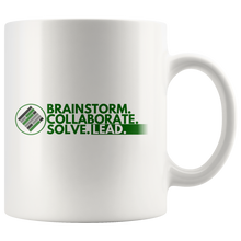 Load image into Gallery viewer, Exclusive Mastermind - &quot;Brainstorm. Collaborate. Solve. Lead.&quot; Coffee Mug