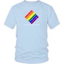 Load image into Gallery viewer, Pride Diamond T-Shirt (White text)