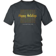 Load image into Gallery viewer, Happy Holidays Tee Shirt