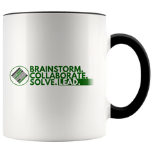 Load image into Gallery viewer, Exclusive Mastermind - &quot;Brainstorm. Collaborate. Solve. Lead.&quot; Coffee Mug